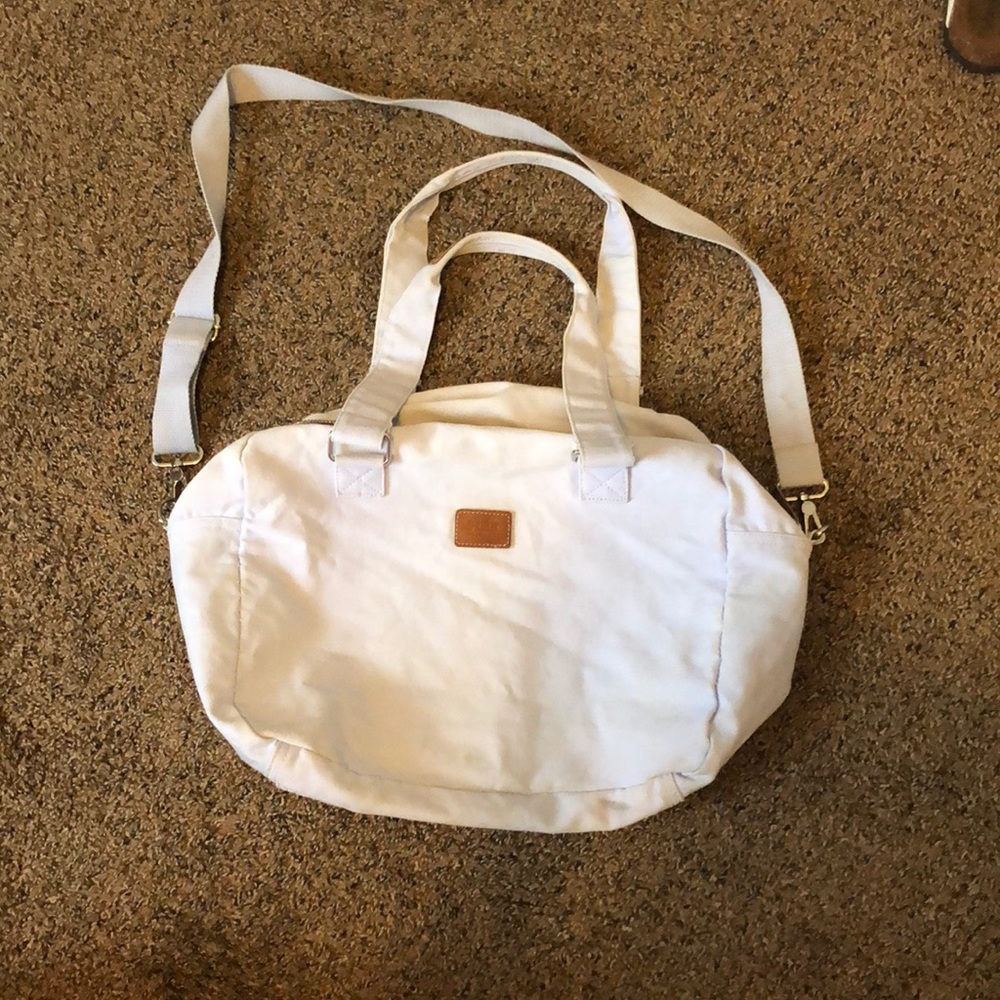 PINK baby blue gym/ travel bag
